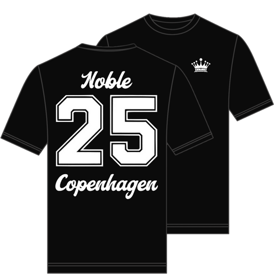 Jersey'Tee Black/White Nr.25