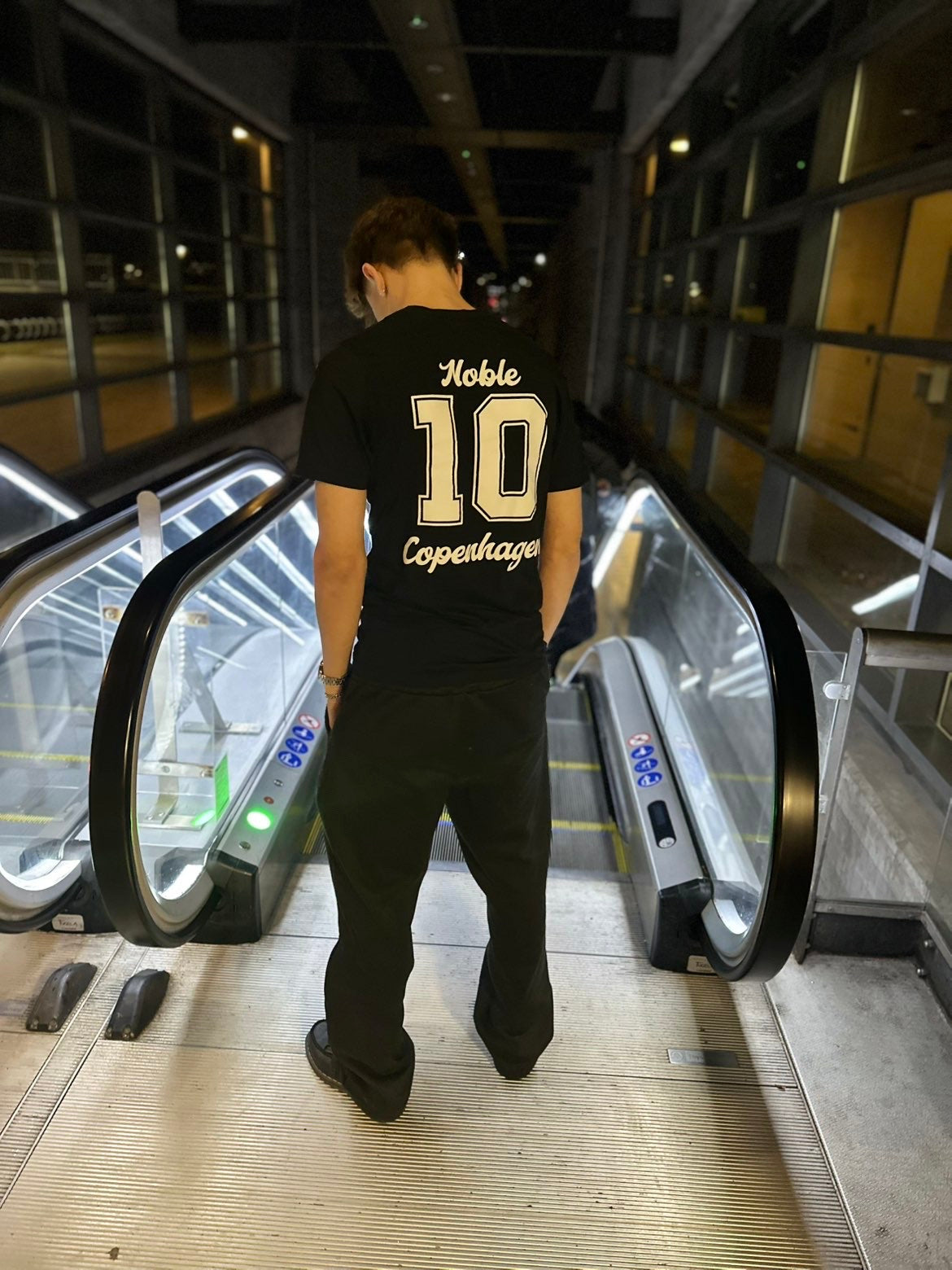 Jersey'Tee Black/White Nr.10