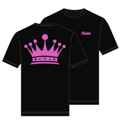 Crown Tee Pink/Black